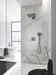 GROHE - Rainshower SmartActive Cube Hlavová sprcha 310, sprchové rameno 43 cm, 2 proudy, kartáčovaný Hard Graphite 26479AL0