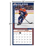 JF Turner Kalendář Edmonton Oilers NHL 2026 Wall Calendar