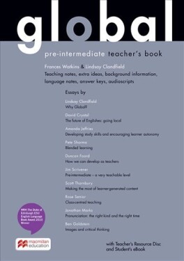 Global Pre-intermediate: Teacher`s Book + Resource CD + eBook Pack - Adrian Tennant