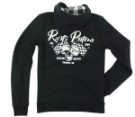 Dámská mikina Rusty Pistons Rpsww48 Turner black/white zip černá