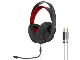 KOSS GMR540 ISO černá / Herní sluchátka s mikrofonem / 1.2m nebo 3.6m / Jack 3.5mm (GMR540 ISO)