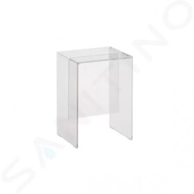 Laufen - Kartell Stolička 330x280x465 mm, krystal transparentní H3893300840001