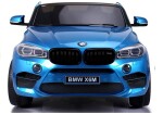 Mamido Elektrické autíčko BMW X6 M dvoumístné XXL lakované modré