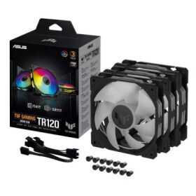 ASUS ventilátor TUF GAMING TR120 ARGB, 3x120mm, černá EDF_1887404