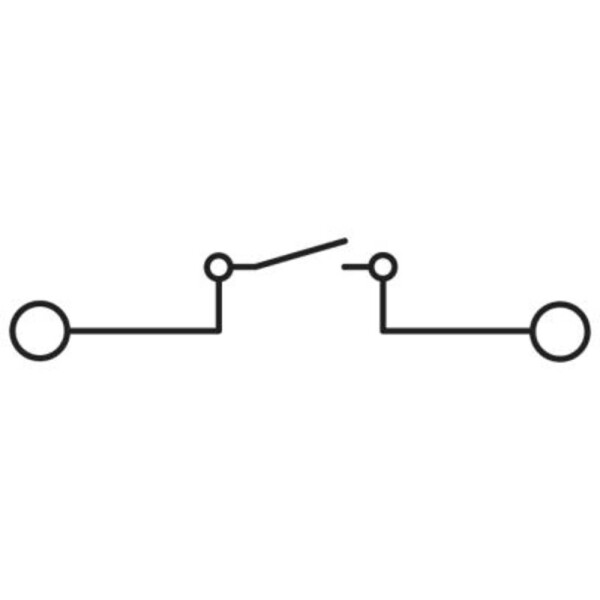 Phoenix Contact 3000564 oddělovací svorka 8.2 mm šroubovací černá 50 ks