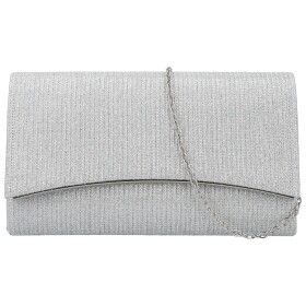 Módní dámské psaníčko Michelle Moon Vilia, stříbrné