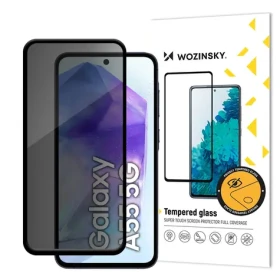 Wozinsky Privacy tvrzené sklo pro Samsung Galaxy A56/A36 / Ochranné sklo / Anti-Spy filtr / Tvrzené sklo