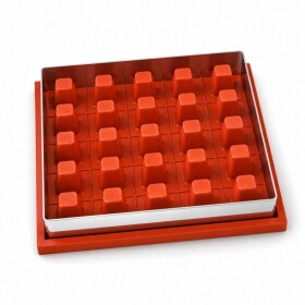 Zila Dortová forma čtvercová 20 x 20 cm na 25 porcí