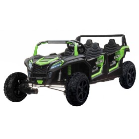 Mamido Elektrické autíčko Buggy ATV RACING UTV2000 čtyřmístné zelené