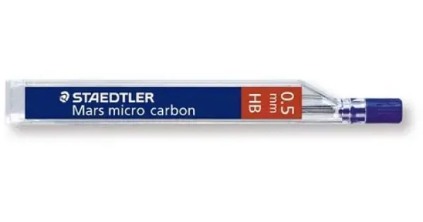 STAEDTLER Mars micro 0,5mm HB 12 ks / Tuhy do mikrotužky (250 05-HB)