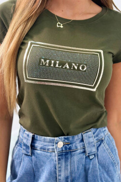 Bluzka Milano khaki UNI