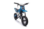 Mamido Dětská elektrická motorka Cross 350W 36V modrá