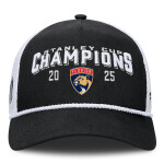 Fanatics Pánská kšiltovka Florida Panthers NHL 2025 Stanley Cup Champions A-Frame Roper Meshback Adjustable Hat - Black