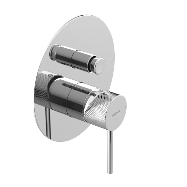 SAPHO - ULTRASAN podomítková sprchová baterie, 2 výstupy, chrom UT042V