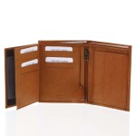 Pánská stylová peněženka ROGER, koňaková matná