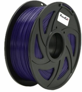 XtendLan PETG filament fialová / struna pro 3D tiskárnu / PETG / 1.75mm / 1kg   (3DF-PETG1.75-RPL 1kg)