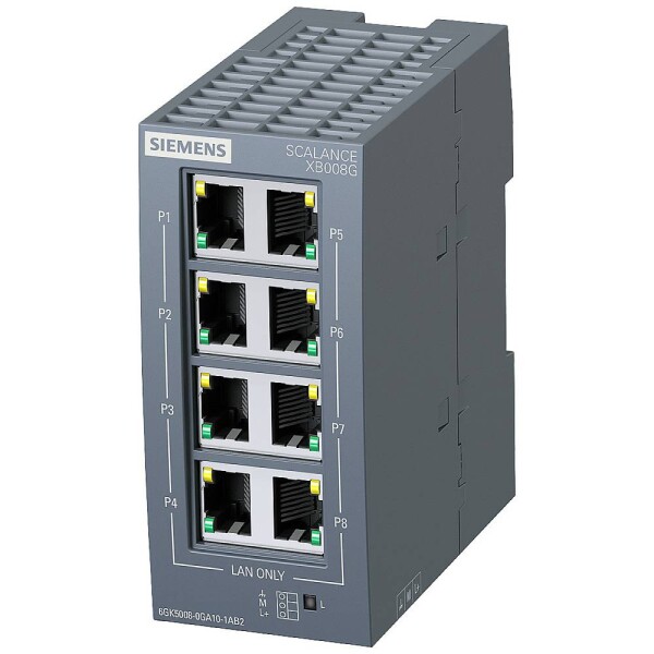 Siemens 6GK50080GA101AB2 6GK5008-0GA10-1AB2 průmyslový ethernetový switch 10 / 100 / 1000 MBit/s