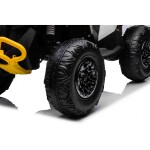 Mamido Dětská elektrická čtyřkolka Maverick ATV 2x200W bílá