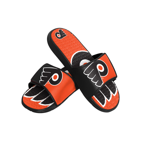 FOCO Pánské pantofle Philadelphia Flyers Colorblock Slipper Velikost: EU