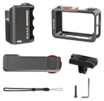 Puluz PU1058TS / Kovové pouzdro s rukojetí / pro DJI Osmo Action 5 Pro, 4, 3 / hliník (PU1058TS)