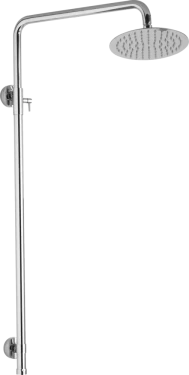 JB Sanitary Sprchová sestava pro baterie horním vývodem, sprchová hlava průměr 20 cm SS 30 00