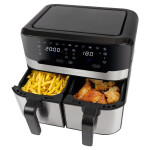 Proficook FR 1242 / Horkovzdušná fritéza / 2400W / 2x 4.5l / 40°C - 200°C (4006160124286)