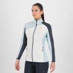 Dámská mikina KARPOS W Federa Full-Zip Fleece, Bright W./Sterling B/Vulcan velikost: L