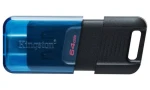 Kingston DataTraveler 80 64GB / Flash Disk / USB-C 3.2 gen. 1 / čtení: až 200MBs (DT80M/64GB)