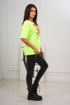 Halenka potiskem Magic yellow neon UNI