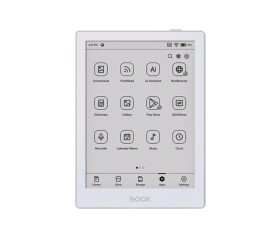 E-book ONYX BOOX GO 6, bílá, 6" Carta 1300, 32GB, Bluetooth, Android 11, E-ink displej EDF_320897