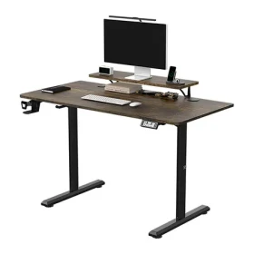 ULTRADESK HIGHLANDER hnědá / Pracovní elektricky nastavitelný stůl / 120 x 60 x 72-117 cm (UDESK-HG-OD)