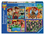 Puzzle Toy Story: Příběh hraček 4x42 dílků