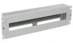 Solarix RAIL-3U-DIN / Instalační panel / 3U / DIN lišta / 19" / RAL 7035 (80138324)