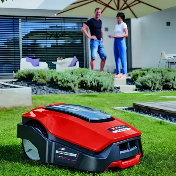 Einhell FREELEXO 1200 LCD BT červená / Robotická sekačka / 1200 m2 / 18V 5,2 Ah / LCD displej / Bluetooth (4326368)