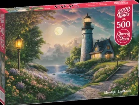 CHERRY PAZZI Puzzle Maják za svitu Měsíce