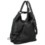 Praktický dámský kabelko-batůžek Astrid, černá