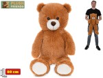 Plush Friends medvěd plyšový 80cm tmavě hnědý, Wiky, W062409