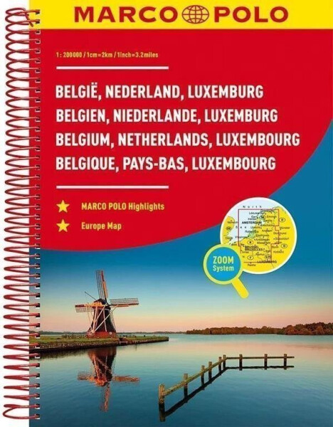 BeNeLux / autoatlas (spirála) 1:200 000