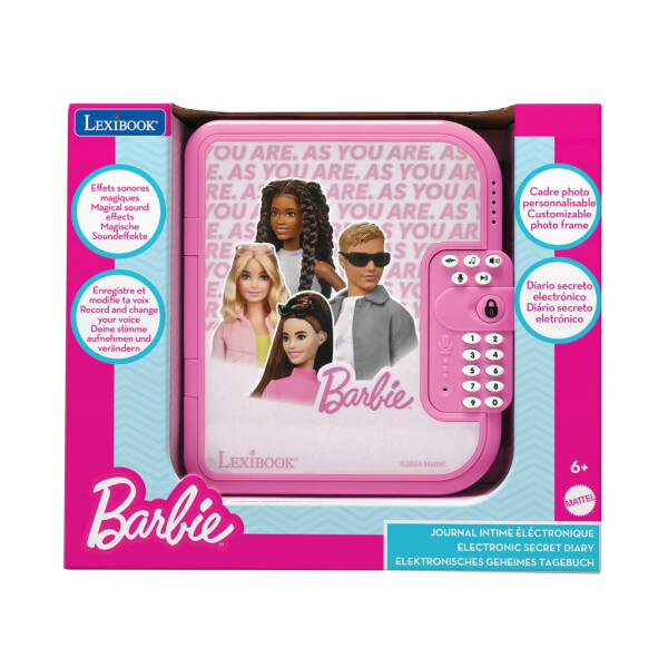 Lexibook elektronický tajný deník Barbie - Alltoys Lexibook