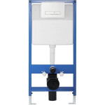 CERANO - Kompletní WC set Profi/Cronus Standard - bílá lesklá - WC tlačítko Slim/Bílá - předstěnová instalace - 59,3x38,4 CER-109214