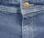 Dámské džíny na moto Trilobite 661 Parado skinny fit blue level 2 (Prodloužené) - 36 / modrá