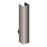 GROHE - Designový kryt sifonu, kartáčovaný Hard Graphite 101009AL00