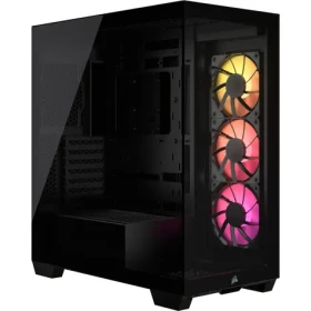 Corsair 3500X ARGB černá / E-ATX / 2x USB-A 3.2 / 1x USB-C 3.2 / 3x 120mm / bez zdroje / průhledná bočnice (CC-9011278-WW)