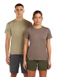 Dámské merino triko s krátkým rukávem ICEBREAKER Wmns 150 Ace SS Tee, Porcini velikost: S
