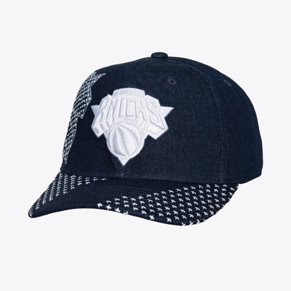 Mitchell & Ness Pánská kšiltovka New York Knicks NBA Run Stitch Pro Snapback