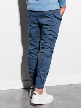 Ombre kalhoty Modrá