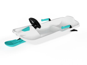 Plastkon - bob Skipper s volantem A2035/3 - bílý - Play Doh