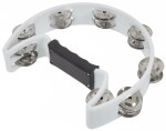 PP World Percussion Headless Tambourine ~ White