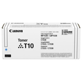 CANON TONER T10 CYAN pro i-SENSYS X C1533i, C1533iF, C1538i, C1538Fi (10 000 str.) - originální EDF_1050753