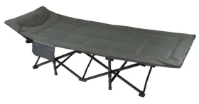 Cattara EASY šedozelená / Lehátko kempingové skládací / 6,6 kg (13509)